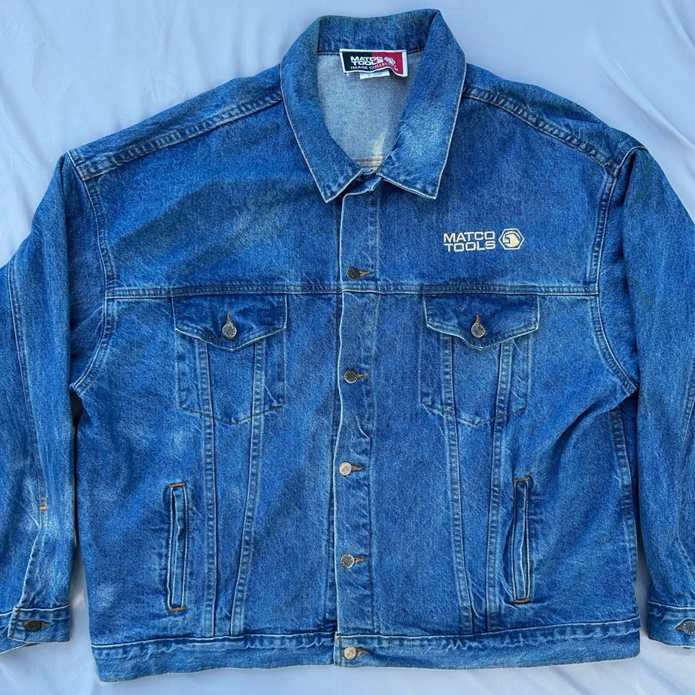 Vintage matco tools Denim Jacket